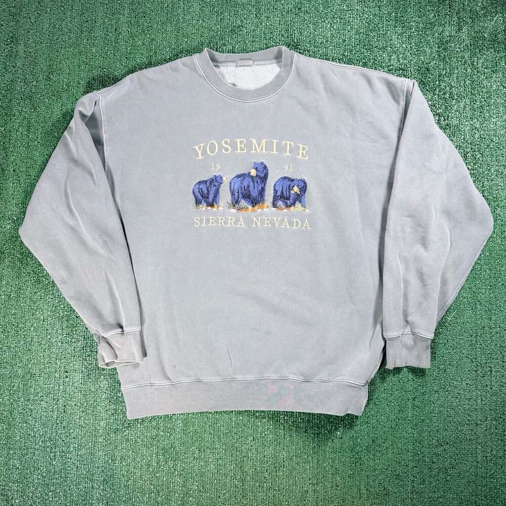 Yosemite 1991 Sierra Nevada Bears Erica Sweatshirt XXL